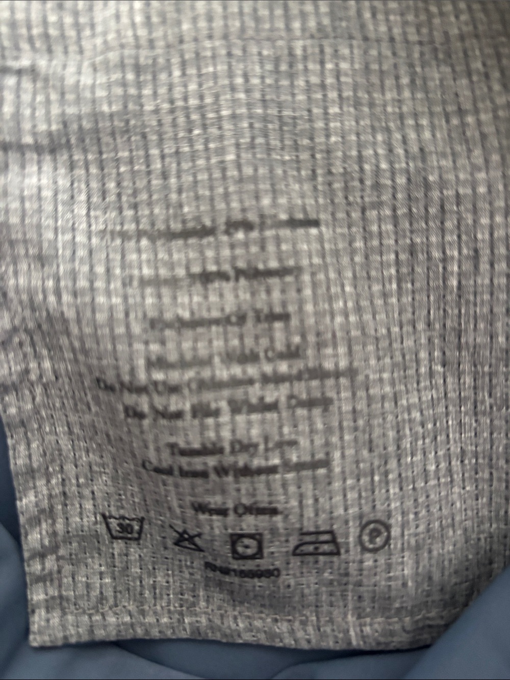 Greyson Men's Dark gray/blue Performance Flat-Front Shorts - Picture 4 of 4